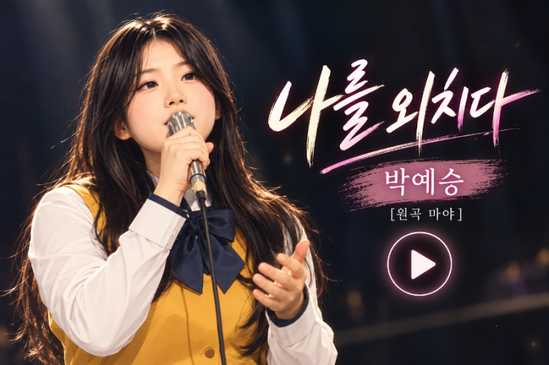 박예승 – 나를 외치다 [원곡 마야]
