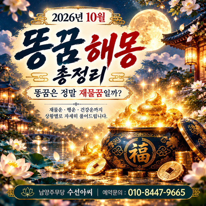 똥꿈 해몽 총정리｜똥을 밟는 꿈·만지는 꿈·변기에 넘치는 꿈, 재물운이 들어오는 신호일까....
