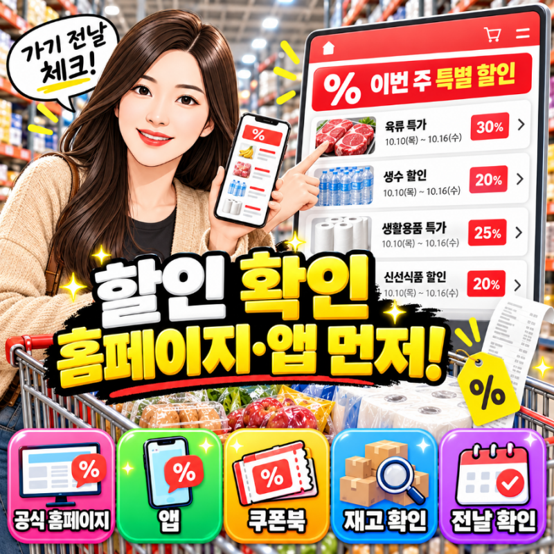 코스트코 할인 기간 확인법부터 회원권·카드·리워드까지, 모르고 가면 손해 보는 총정리