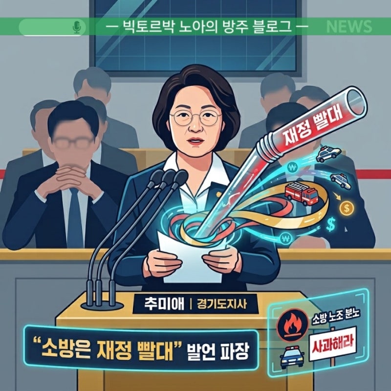 [생각글] 추미애 경기도지사 '재정 빨대' 발언의 파장