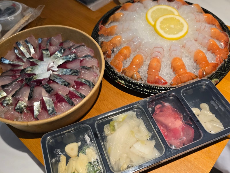제주함덕맛집 여기고씨네 제주도고등어회 포장 실패 없이 먹는 법