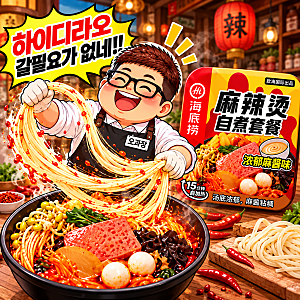 중국 하이디라오 밀키트 추천｜하이디라오 즉석 마라탕, 15분 만에 완성!? 진한 참깨소스맛 ....