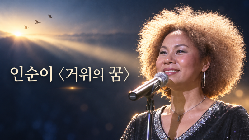 삶으로 듣는 명곡 100선(68) 인순이 〈거위의 꿈〉