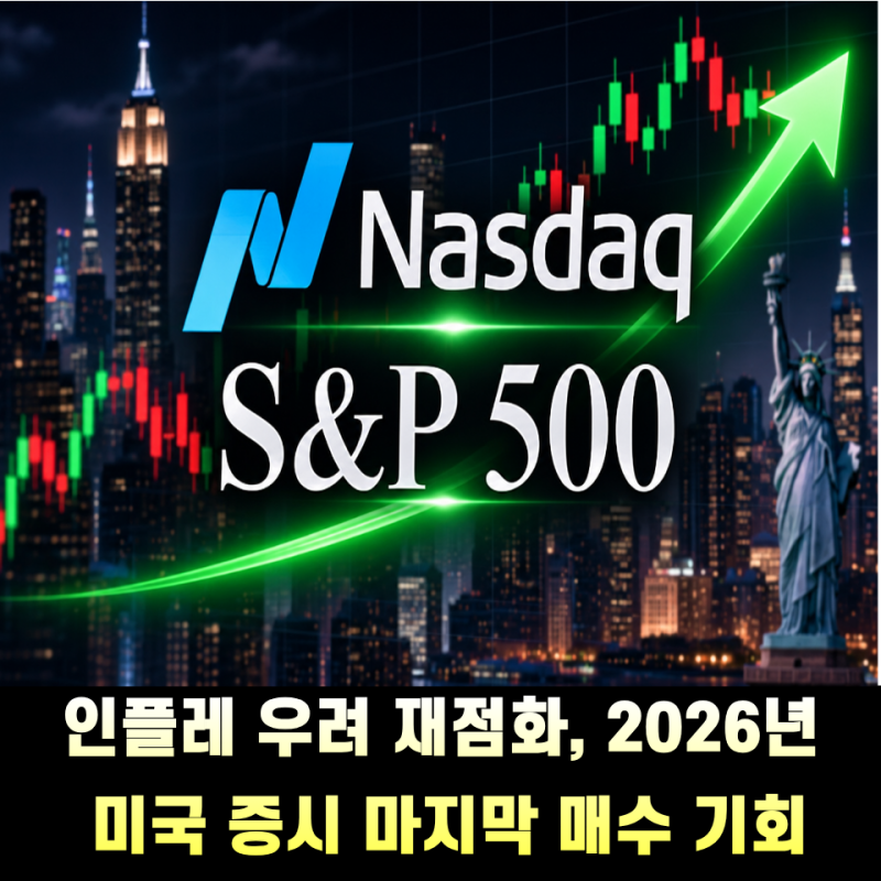 인플레 우려 재점화, 2026년 미국 증시 마지막 매수 기회