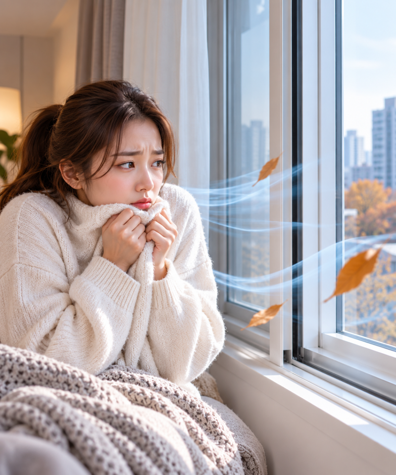 창문 찬바람이 들어온다면? 문풍지·방풍테이프 종류와 선택 방법