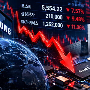 삼성전자 주가 급락 이유｜SK하이닉스·코스피 폭락 원인과 반등 가능성