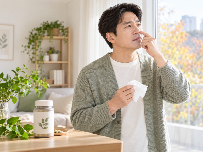 원빈 코엔삼백초, 비염약일까? 삼백초추출물 기능성과 섭취 전 확인