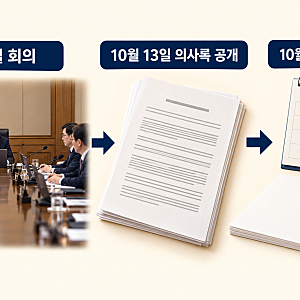 9월 22일 금통위 의사록 공개, 10월 22일 금리 결정을 미리 알 수 있을까