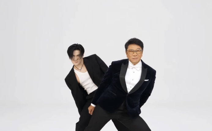 써니표 <b>이수만 AI 댄스</b> 공개, 유영진과 함께 신인 A2O LITE 안무 완벽 ....