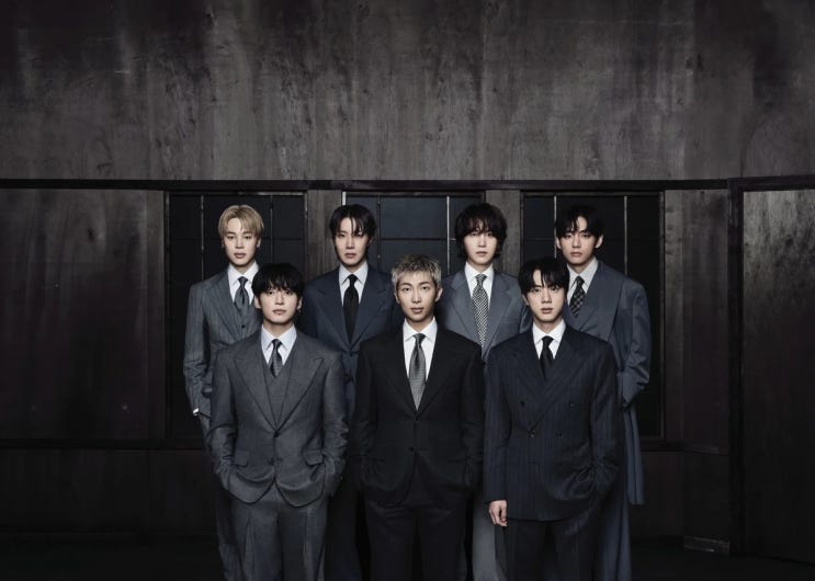발매 날 차트 1위부터 14위까지 전부 <b>BTS</b>였다… 그룹 최초 스포티파이....