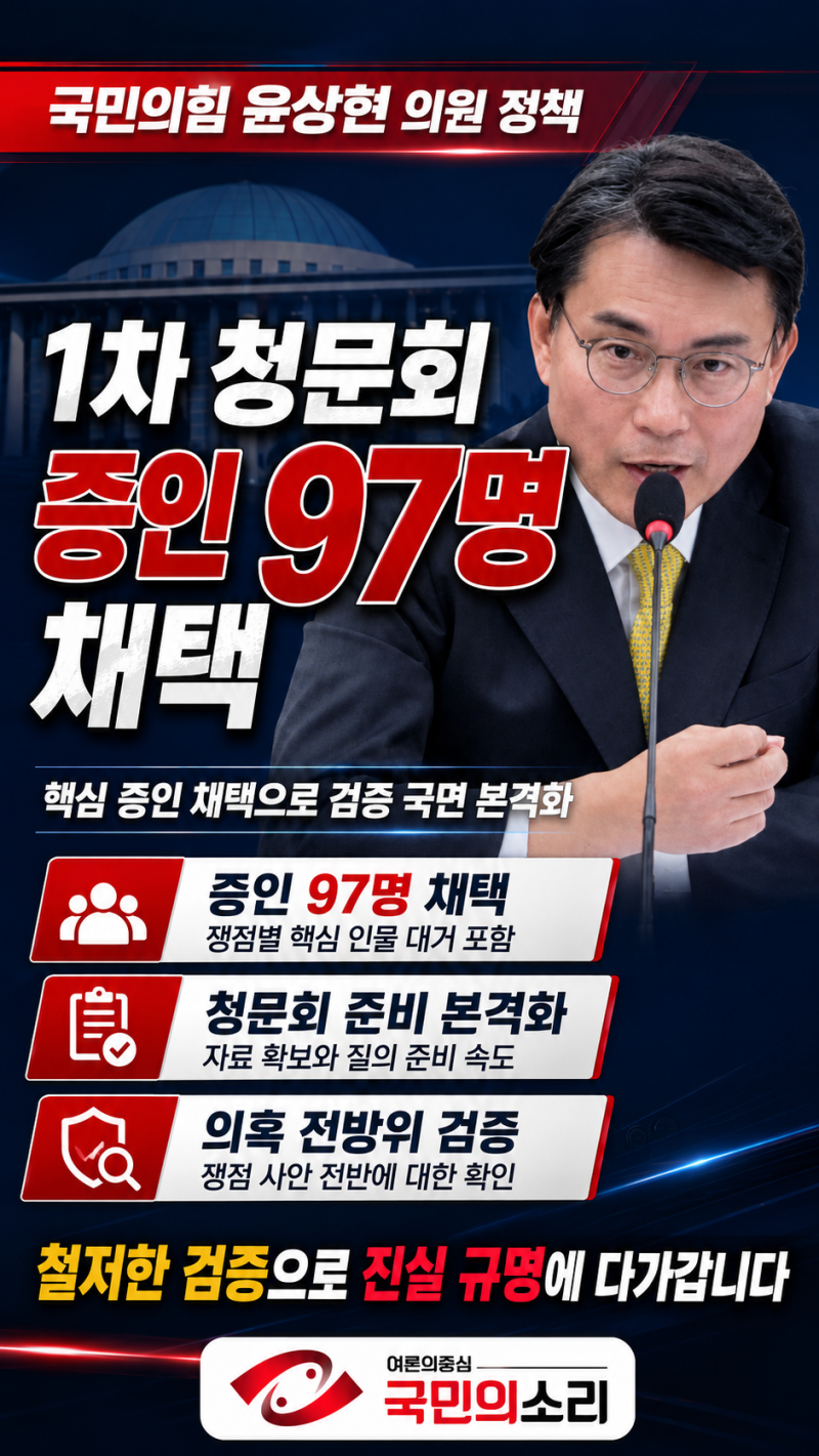 윤상현 인천 미추홀구 의원 국민의힘 차기 당권 경쟁 변수로 주목