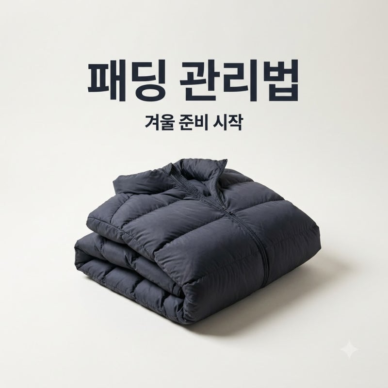 겨울 오기전 패딩 관리하는 법, 롱패딩 세탁부터 보관까지 완벽 정리
