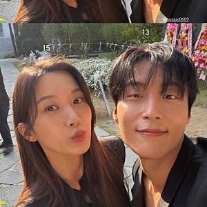 문가영·허남준 결혼식 하객 셀카 공개, 성균관대 선후배의 tvN '고래별' 호흡