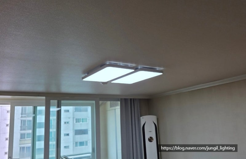 대전 LED 전등 교체｜대덕구 법동 삼호아파트 거실·방 조명 교체 시공 사례