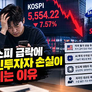 코스피 급락에 개미 손실 눈덩이, 반대매매 급증과 빚투 위험 총정리