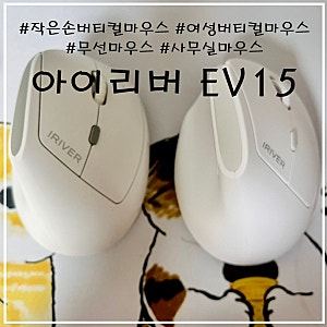 아이리버 EV15 작은손 무선 버티컬마우스 3년 사용후기
