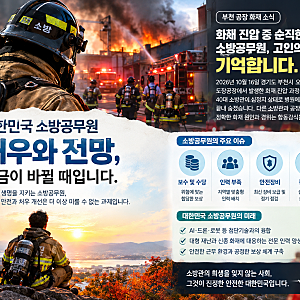 ◆대한민국 소방공무원 처우와 전망｜부천 공장 화재 소방관 순직,대한민국 소방공무원의 ....