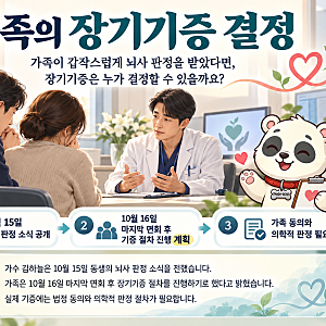 2026 가수 김하늘 동생 뇌사 판정·장기기증 결정, 가족 동의는 누가 해야 할까?