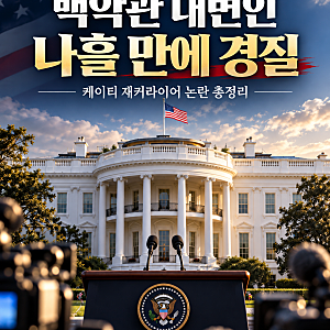 백악관 대변인 나흘 만에 경질, 케이티 재커라이어 허위 경력 논란과 해임 이유