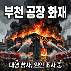 부천 공장 화재 순직 소방관, 퇴근 20분 전이었다는 사연