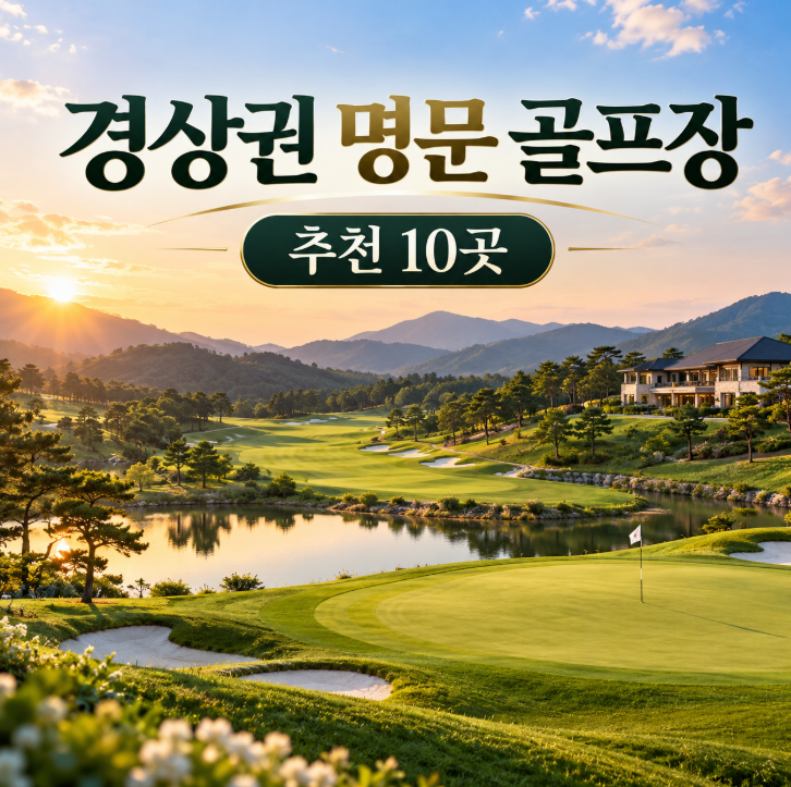 경상권 명문 골프장 추천 10곳｜부산·경남·경북에서 한 번쯤 가볼 CC