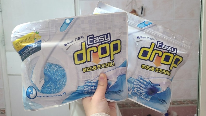 이지드롭 변기크리너