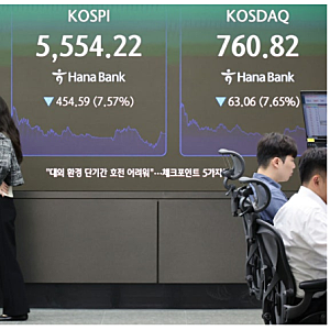 코스피 급락에 빚투 3000억 강제청산｜반대매매 뜻·7거래일 하락 원인·신용융자·3배 레버리....