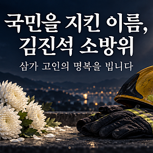 부천 화재 순직 김진석 소방위 옥조근정훈장 추서 추진, 기억해야 할 헌신