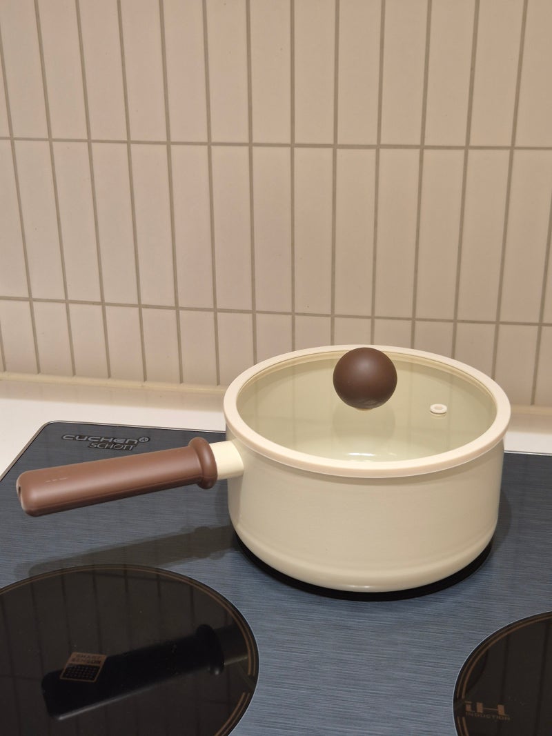 보오든 쇼콜라 IH 인덕션 세라믹 편수냄비 18cm