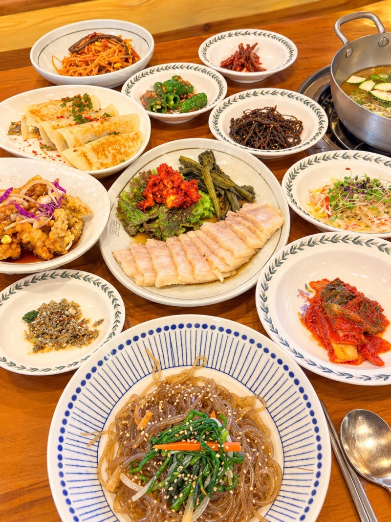 부산 기장 맛집 풍원장 시골밥상집｜반찬 푸짐한 한정식 가족외식 후기