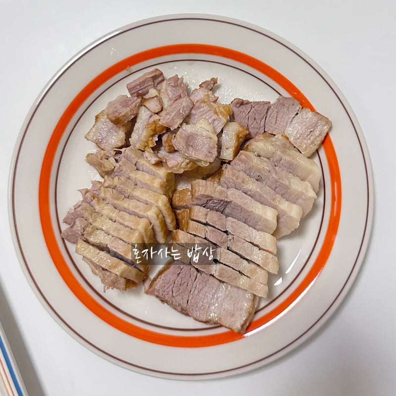 압력솥 무수분 수육 만들기, 물 없이 30분 완성