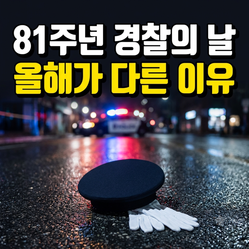 81주년 경찰의 날, 경찰의 날 몇주년과 경찰의 날 기념식·표창