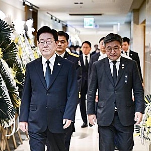 부천 화재 순직 소방관 조문…이재명 대통령이 남긴 한마디