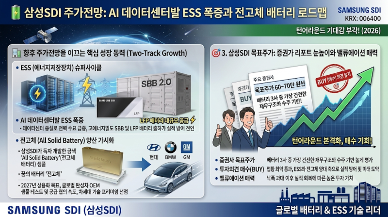 삼성SDI 주가 전망 및 목표주가 총정리! 실적발표·성과급 개편부터 연봉·채용·계약직 팩트....