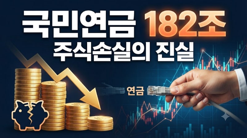 "내 노후자금 정말 괜찮을까?" 국민연금 주식 182조원 손실 논란 팩트 체크