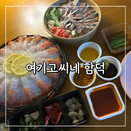 제주함덕맛집 고등어에 딱새우까지 여기고씨네 제주함덕점에서 한번에