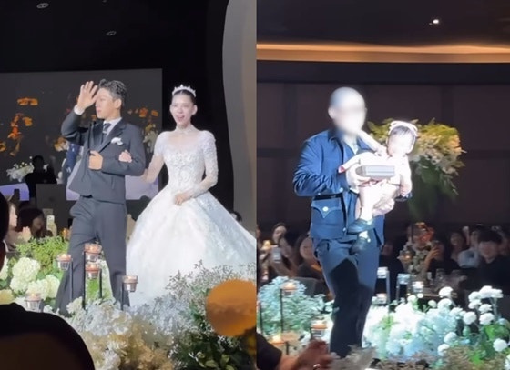 양홍원♥원현주, 18일 결혼식..만 1세 딸 루아 화동 활약에 2부 동반 등장