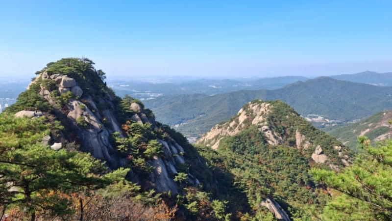북한산 의상능선 산행 (의상봉, 가사당암문, 용출봉, 용혈봉, 증취봉, 부왕동암문)