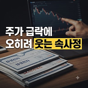 주가 하락이 호재라고? 삼성전자·SK하이닉스 주식 성과급의 역설