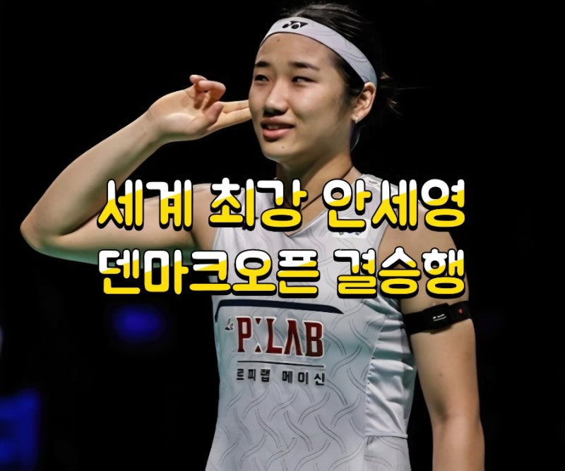 60승 1패 승률 98.4% 안세영 덴마크오픈 2연패 눈앞! 오쿠하라 제압하고 결승행 총정리