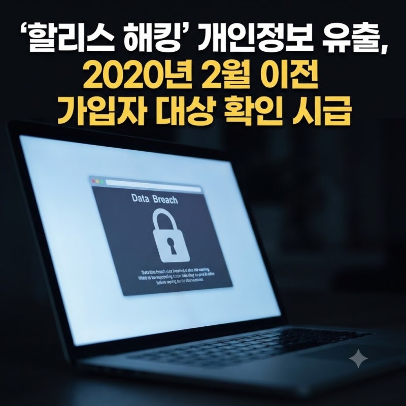 할리스 멤버십 해킹, “비밀번호에 집 주소까지 싹다 털렸”..개인정보 유출..