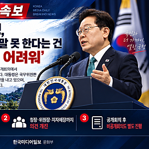 속보) 李 대통령 “공개라 말 못 한다는 건 거짓말”…국무회의 논란 반박(한국미디어일보 ....