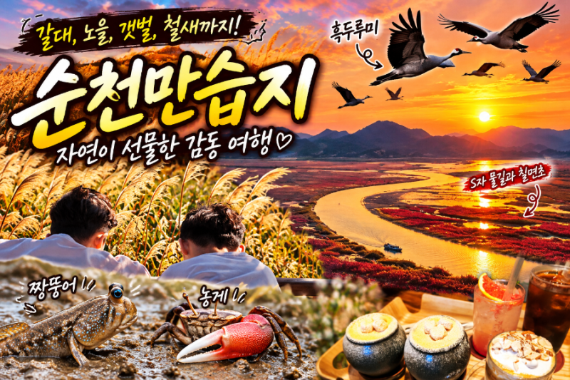 순천 가볼만한곳 순천만습지 가을 여행 아이와 가볼만한곳 습지카페 추천
