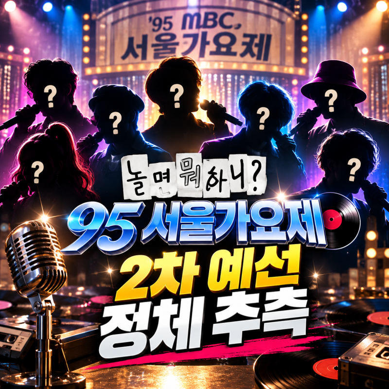 놀면 뭐하니 95 서울가요제 2차 예선 정체 추측｜사춘기 정승환·영심이 최예나·질투 도훈?