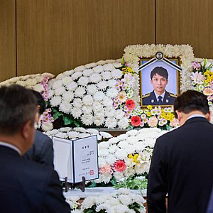 부천 공장 화재로 순직한 소방관 김진석 소방위…대통령 조문과 남겨진 7살 딸