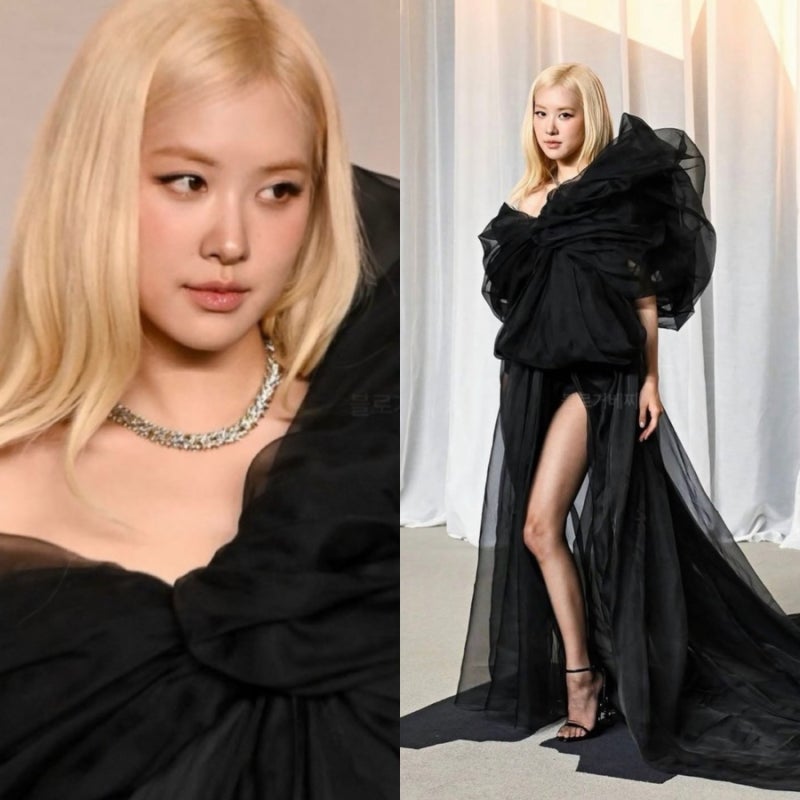 로제가 입은 생로랑 마지막 드레스, 목걸이만 5억이라고?