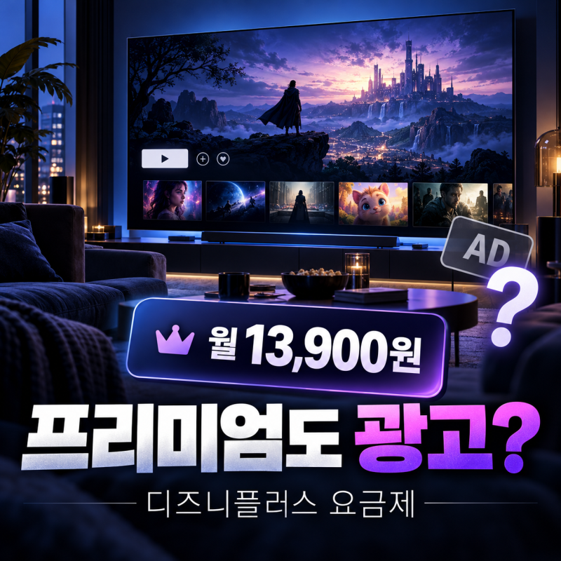 "하.. 결국 너도...?" 디즈니플러스 프리미엄도 광고? 월 13,900원 내기 전 알아야 할 진실과 할....