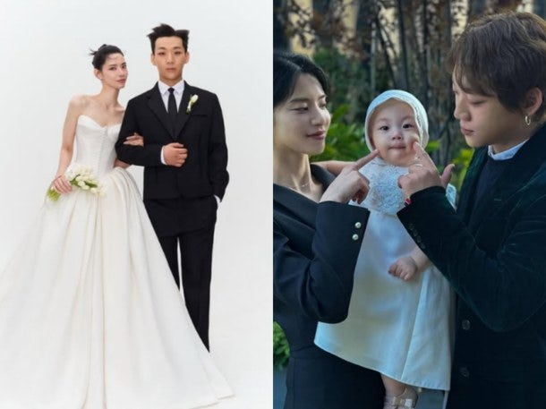 양홍원♥원현주, 혼전출산 2년 만에 올리는 결혼식..1살 딸이 화동?
