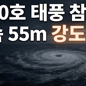 최대풍속 시속 198km 태풍 참피 북상, 향후 예상 경로와 주말 날씨 총정리