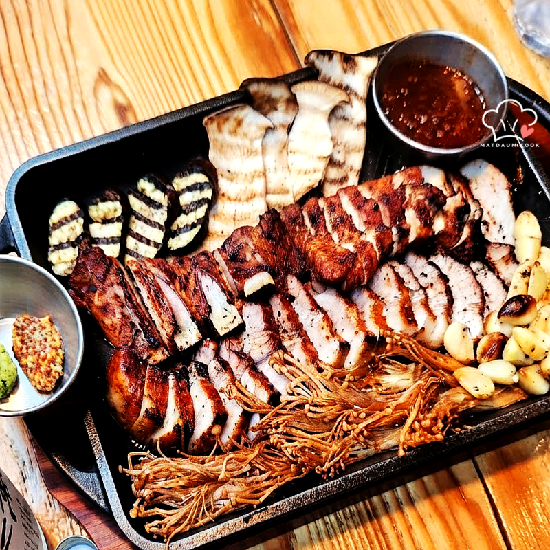 식스센스 B사이드 효연 유리 군고구마통 바비큐플레터, 용산 철길 뒷골목 맛집 위치·메뉴·....